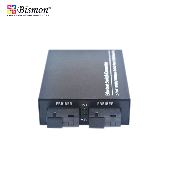 2 Port SC 1000Base-Fx+ 2 port RJ45 10/100/1000Base-Tx Mini Switch